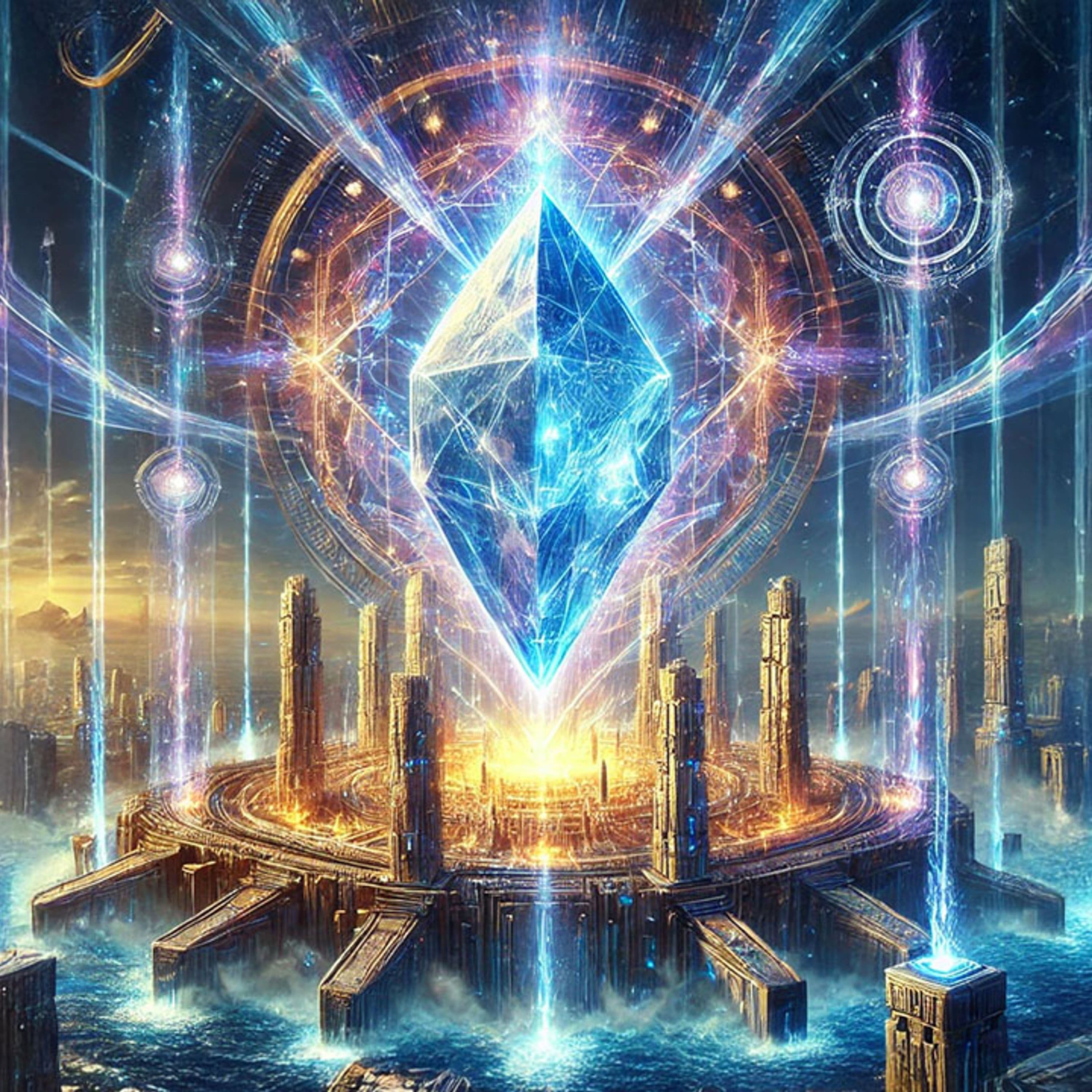 Atlantis Crystal: Protective Structures and Caretakers